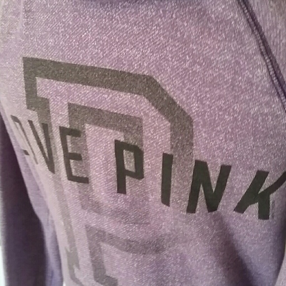 Pink Victoria's Secret zippered hoodie D5 - Picture 8 of 8